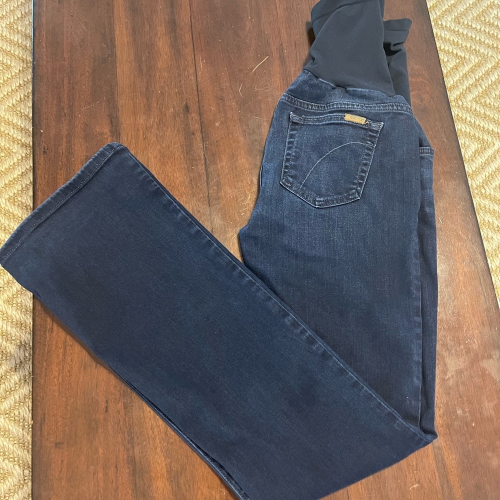 Joes jeans maternity blue jeans
